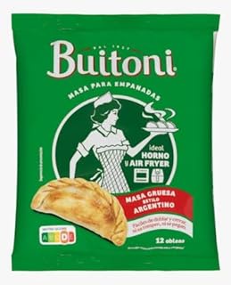 Pâte épaisse pour empanadas Buitoni, style argentin Paquet 12 disques – 2 paquets