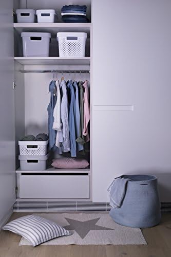 CURVER 04752-099-00 Infinity Plastic Storage Box with Lid 36.3 x 27 x 22.2 cm 11 L Light Grey