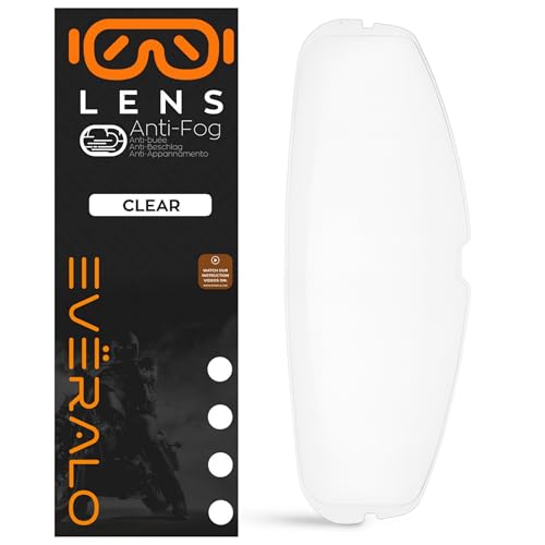 Everalo Pinlock compatible con visera LS2 FF811 - Vector 2 - Vector II Carbon – Lente antivaho DKS457 compatible (Pinlock)