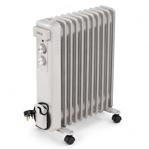 Oypla Electrical 2500W 11 Fin Portable Oil Filled Radiator