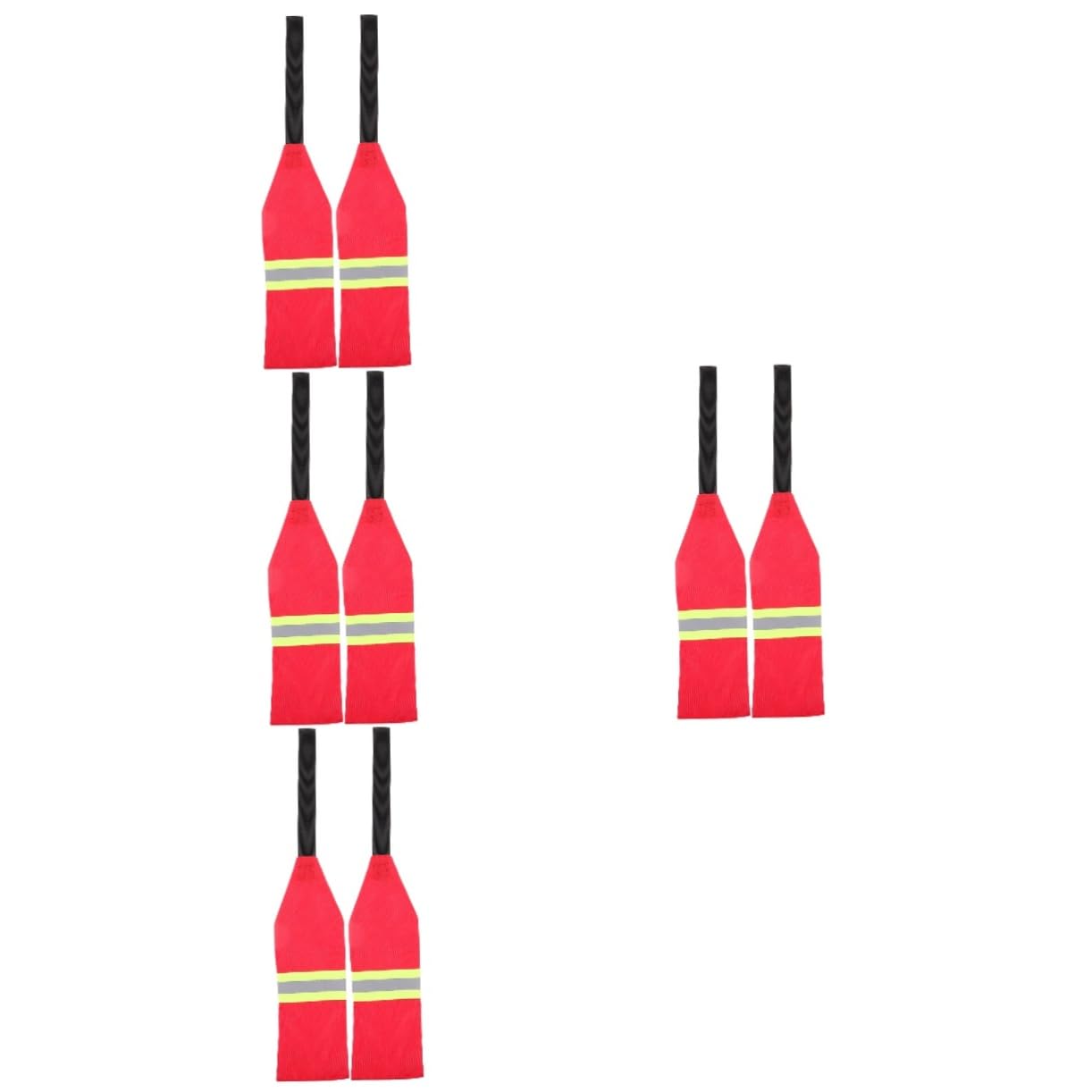 ibasenice Estandarte De Seguridad Bandera De Advertencia De Canoa Bandera De Seguridad De Kayak Kayac Banderas De Kayak Canoas Banderas De Seguridad 2 Piezas X 4