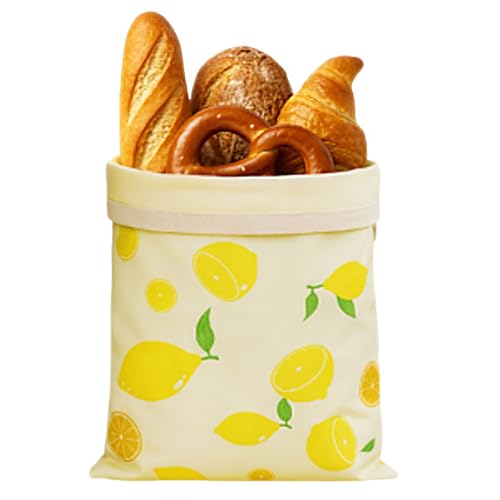 Buerfu Bolsas Para Pan,Bolsas Reutilizables de Almacenamiento para Pan - Fundas y Cubiertas Reutilizables para Alimentos Caseros Ideales para Viaje Horneado Hogar y Cocina