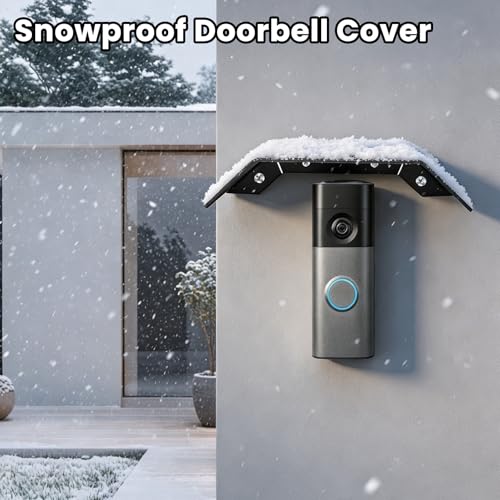 Cubierta de acero inoxidable compatible con timbre de batería Ring Doorbell Plus 8