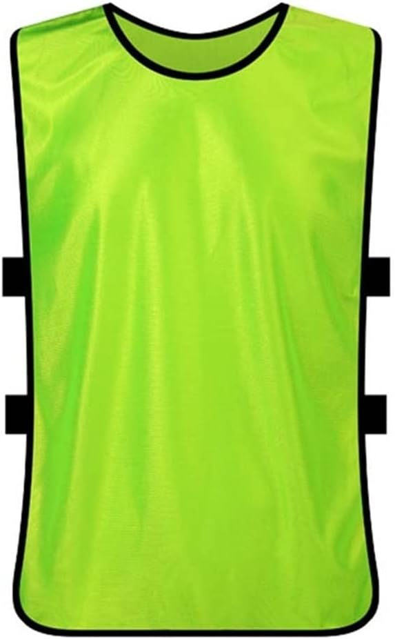 DreamHigh Team Sports Training Pinnies Scrimmage Vests for Kids, Youth and Adults (12 Pcs Pack)