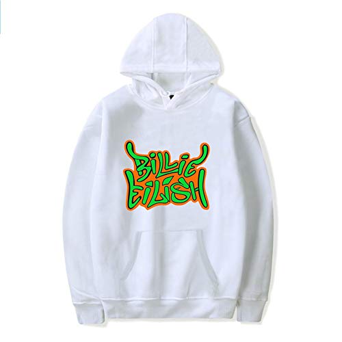 Billie Eilish Sudadera con Capucha Unisex Hip-Hop Hoodies Largas Sudadera para Mujer...