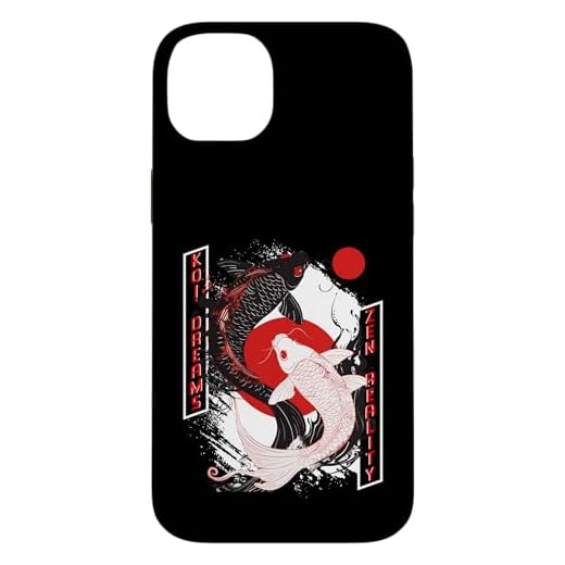 Koi Dreams, Zen Reality Carcasa para iPhone 14 Plus