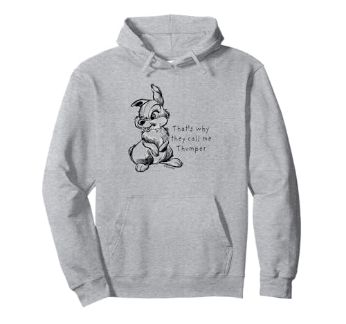 Hoodie Bambi Thumper idéal pour les week-ends cocooning et sorties chill