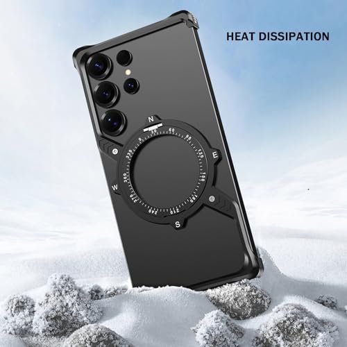 Coque rigide Samsung Galaxy S26 Ultra protection robuste grise metal