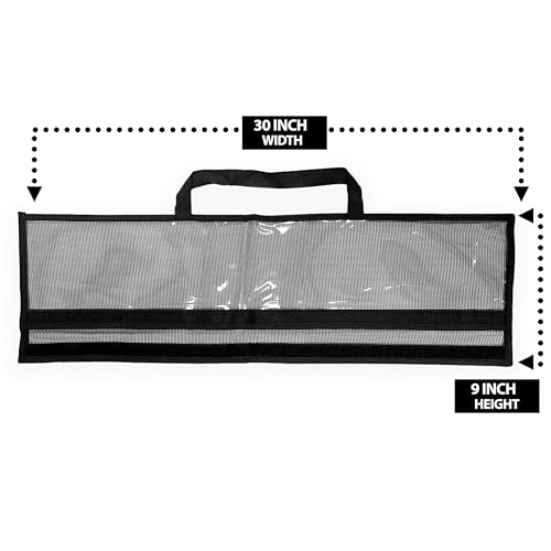 Spreader Bar Lure Bag, diseño compacto, 30 pulgadas, 9.2oz, color negro, 2 piezas miniatura 7