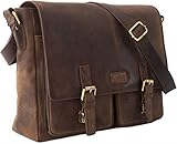 ✅ ECHTES LEDER LABORGEPRÜFT – Unser Leder ist ein hochwertiges Naturprodukt und besonders langlebig und robust. Es wird regelmäßig und unabhängig Laborgeprüft. Durch unser ausgewähltes Büffelleder wird jede Ledertasche zu einem Unikat: Die einzigartige Oberfläche wird mit der Zeit und durch das Tragen immer schöner und entwickelt einen individuellen Charakter.