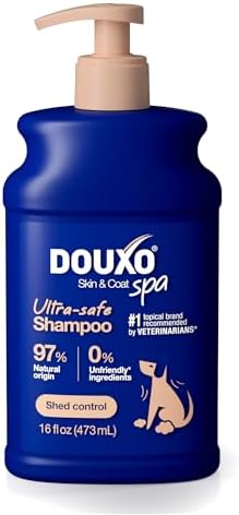 DOUXO® Skin & Coat SPA - Ultra-Safe Dog Shed Control Shampoo, 16 ...