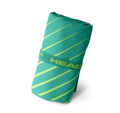 HEAD Active Stripes - Asciugamano Microfibra con Elastico,...