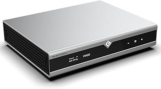 Gustard X26III DAC Network Bridge and Streaming ES9039SPRO X2 Full Balanced HiFi MQA DAC with Remote Control (Silver)