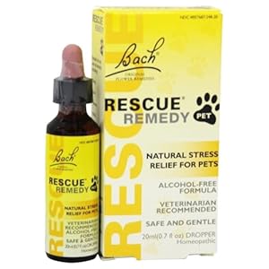 Rescue Remedy Bach Pet Natural Stress Relief Size: 20ml