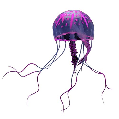 Legendog Artificial Jellyfish Aquarium Fittings Realistic Silicone Luminous Jellyfish Fish Tank Decoration (B08JCXM26F) Amazon Price History, Amazon Price Tracker