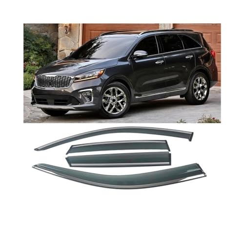 Visières déflecteurs de vent KIA Forte Sportage protection soleil pluie vitres