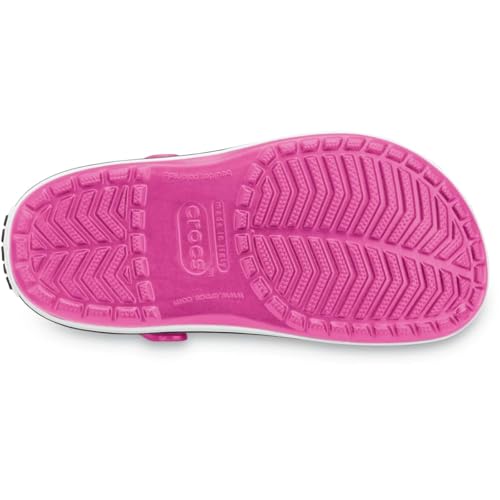 Image of Crocs Unisex CrocbandClogs, Fuchsia, 8 UK Men / 9 UK Women