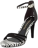  Tamaris Damen 1-1-28390-24 Riemchensandalen, Schwarz (Black/Zebra 027), 39 EU