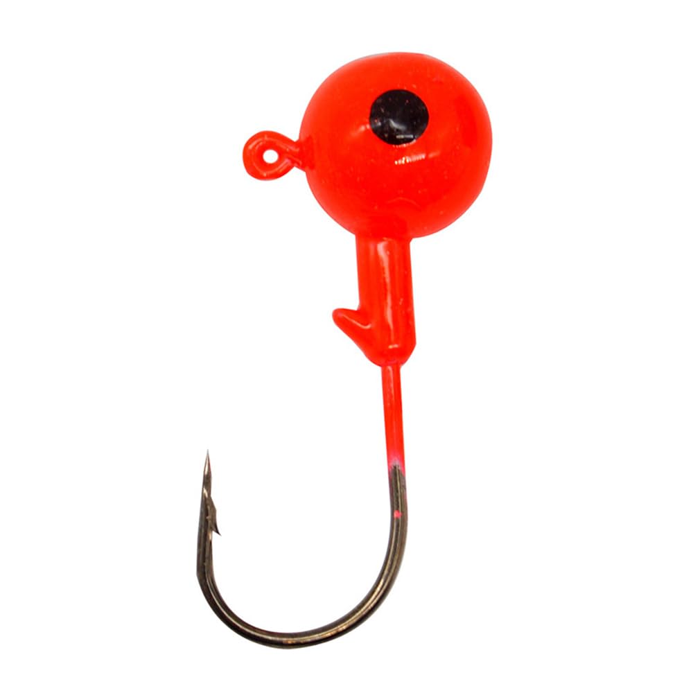 5/10Pcs High Carbon Steel Metal Barbed Fishing Hooks, Strong Sharp Round Bend Eyed Sea Fish Hooks for Freshwater Saltwater River Sea Fishing in 7 Sizes Silver Yellow Red Fishing Accessories