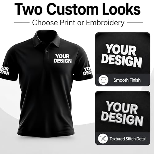 Unisex Custom Logo Work Polo