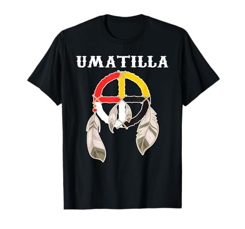 Umatilla Tribe Klamath Native American Medicine Wheel T-Shirt