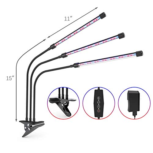 Grow Lights Plant Light for Indoor Plants Lamps Auto ON/Off Timer - Thumbnail 5