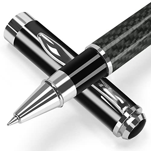 Bolígrafo de Fibra de Carbono con Tinta Negra 0.5mm miniatura 3