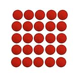 Echony 25Pcs Red Compatible Bullet Balls, Refill Ammo for Nerf Rival