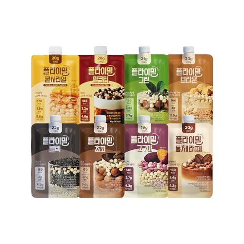 【FLIMEAL (フライミール)】プロテインシェイクスパウトポーチ スターターパック 45G*8種 #食事代わりシェイク #ダイエットシェイク #DIEAT SHAKEのサムネイル