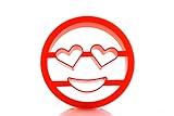Heart Eyes Emoji Cookie Cutter