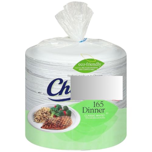 Heavy-Duty Paper Dinner Plates – 10 3/8