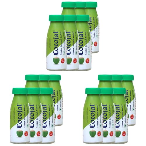 Image of Cocojal Natural Tender Coconut Water | No Added Flavours | No Added Sugars | Not From Concentrate | 200ml (Pack of 18)