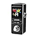 LEKATO Guitar Tuner Pedal with True Bypass, Chromatic Tuner Pedal for Electric Guitar and Bass, Color Display Tuning Pedal with Mute, Pitch and Flat Tuning