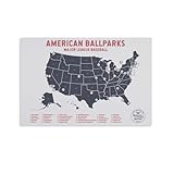 メジャーリーグ 地図 ポスター (8) 印刷 ウォールアート リビング ダイニングルーム ベッドルーム 壁飾り 壁の絵16x24inch(40x60cm)