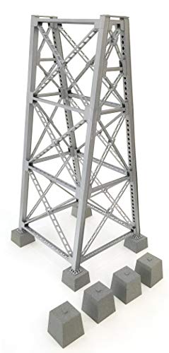 Walthers Trainline Steel Railroad Bridge Tower - Kit Train Collectable Train #TOP1