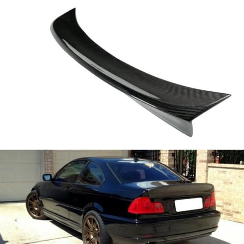 Becquet de coffre en carbone pour BMW E46 Coupé 1999-2006 - 5