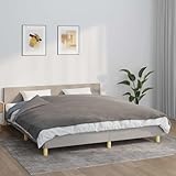 VIHHQGC Gewichtsdecke 11 kg Grau 155x220 cm mit abnehmbarem Bezug für Drucktherapie und besseren Schlaf, atmungsaktive Baumwolldecke mit gleichmäßiger Gewichtsverteilung