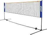 LINGJIUXING - Rete da badminton professionale per allenamento sportivo, standard, da 3,1 m, per pallavolo, facile da installare, rete da tennis per esterni