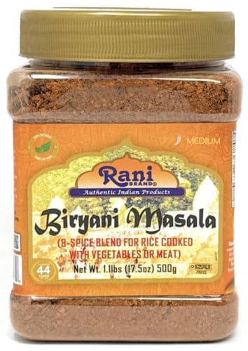 Rani Biryani Masala Curry (7-Spice Blend for Indian Rice Dishes, Pullao/Pilau) 17.5oz (1.1lb) 500g...