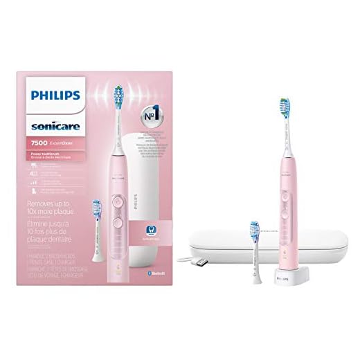 Philips Sonicare ExpertClean 7500, Rechargeable Electric Power Toothbrush, Pink, HX9690/07
