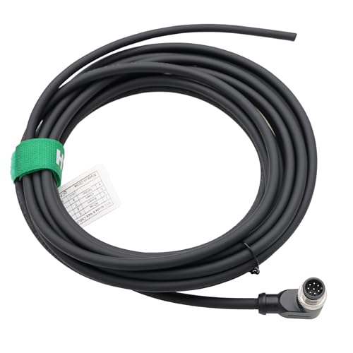 HangTon M12 A codiertes rechtwinkliges 8-poliges Stecker auf Betätigungssensor, Signal auf Fliegekabel für industrielle Steuerungen, Automatisierung 2m