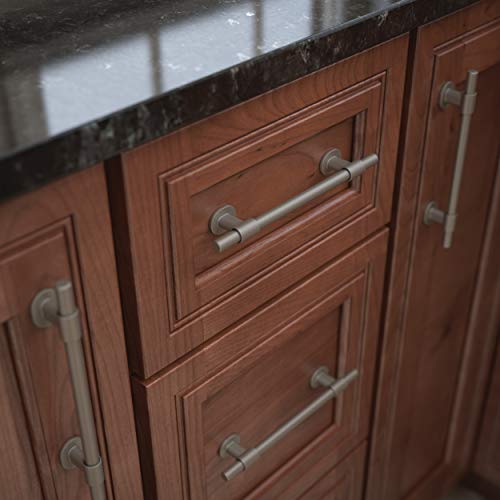 Franklin Brass Adjusta-Pull Francisco (5-Pack) Adjustable Cabinet Handles 1-3/8" to 6-5/16" Hole to Hole Matte Satin Nickel Kitchen Cabinet Pulls Hardware Dresser Drawer Pulls P44365-SNM-B - Image 2
