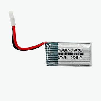 Compatible with YY802035 30C 3.7V 800mAh Lithium-Polymer Rechargeable Battery for Drones(Pack of 1)