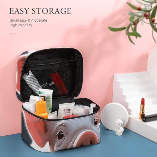 Neceser de maquillaje con compartimentos de cerdito, bolsa de aseo grande e impermeable 6