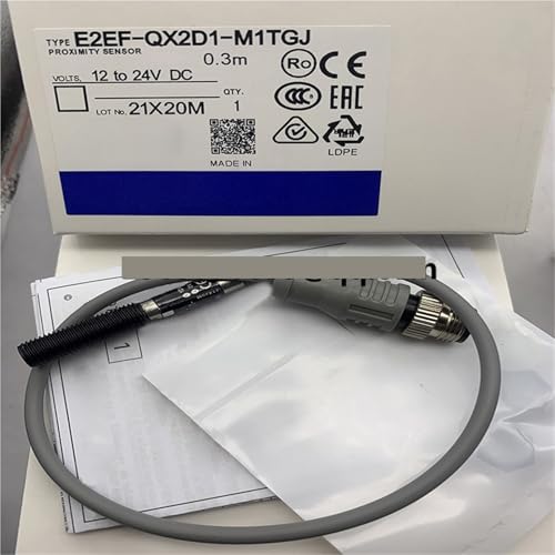Capteur E2EF-QX12D1 Omron de proximité inductif résistant aux projections