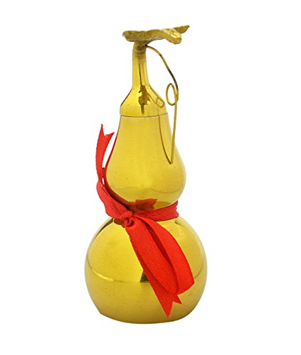 Feng Shui Brass Wu Lou/Hu Lu Gourd (M5036-6) #TOP13