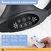 LAREX Baby Swing Infant Swing Electric Toddler Baby Rocker Portable for Newborn Boy Girl, 5 Sway Speeds with Remote Control, 10 Preset Melodies and Bluetooth, 0-6 Months Max 20 Lbs (Black) #2