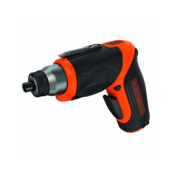 Black+Decker Pivot Akku-Schrauber (3.6V 1.5Ah Li-Ion, 2-Positionen-Handgriff, Rechts-/Linkslauf, LED-Arbeitsleuchte…
