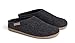Produktbild THE COZY SHEEP Filzpantoffeln mit Ledersohle (Größe 42) | Praktische Herren & Damen Hausschuhe Sommer und Winter | Bequeme Hausschuhe Damen und Herren | Filz Hausschlappen Geschlossen
