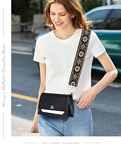 Image of Purse Strap Wide Replacement Crossbody Strap Handbag Guitar Strap Purse Shoulder Strap Adjustable